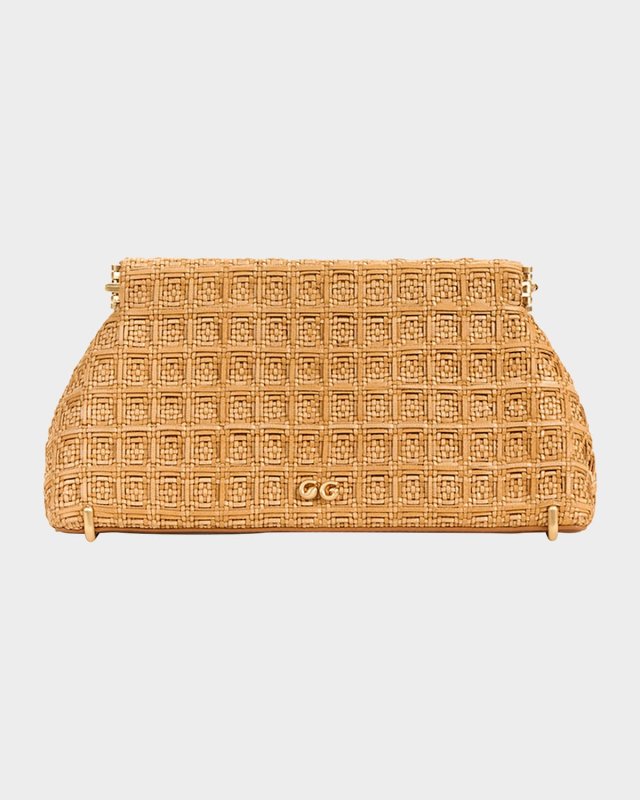 Lillia Mini Woven Clutch Bag